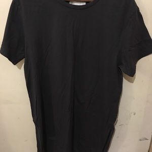 Mens Shirt long with zippers